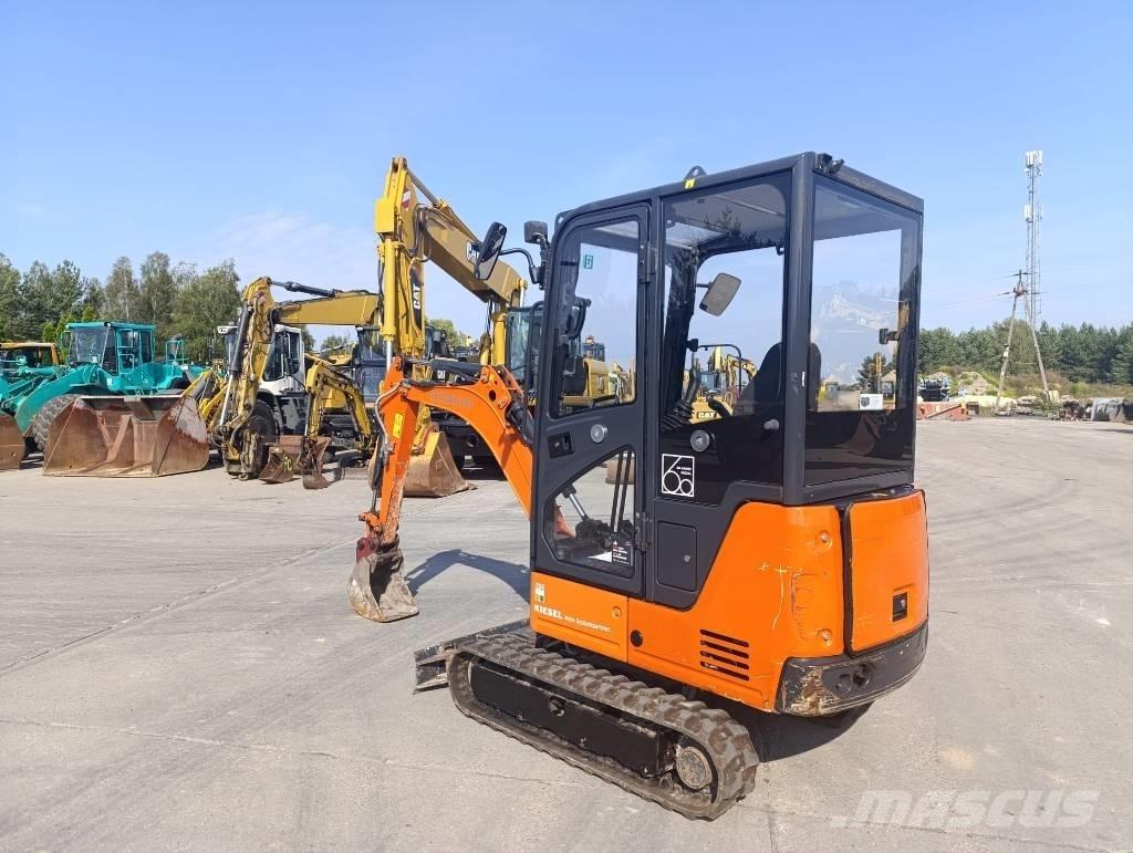 Hitachi ZX 19-5 Mini ekskavatörler, 7 tona dek