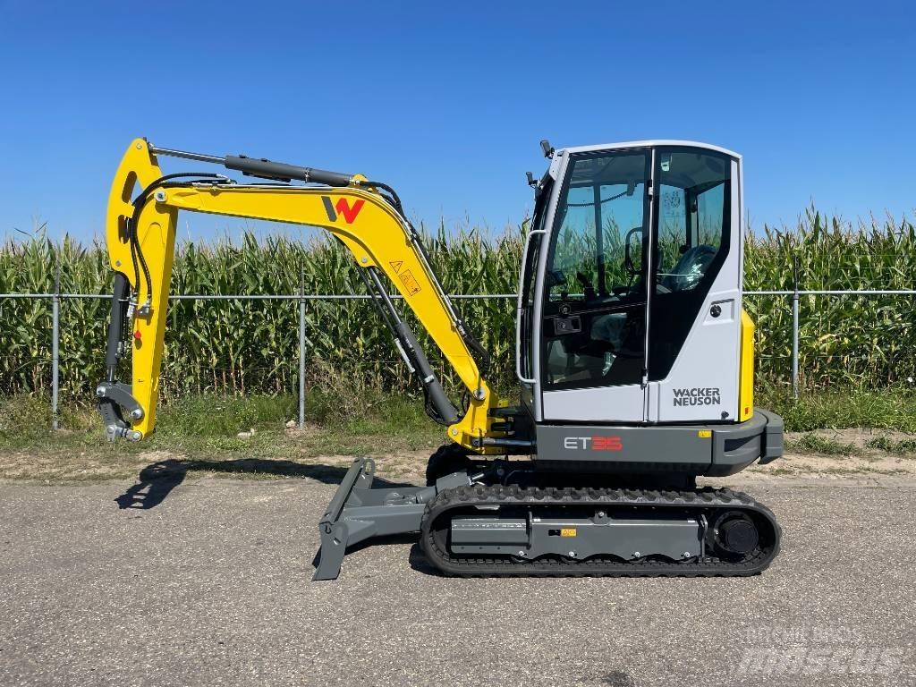 Wacker Neuson ET35 Mini ekskavatörler, 7 tona dek