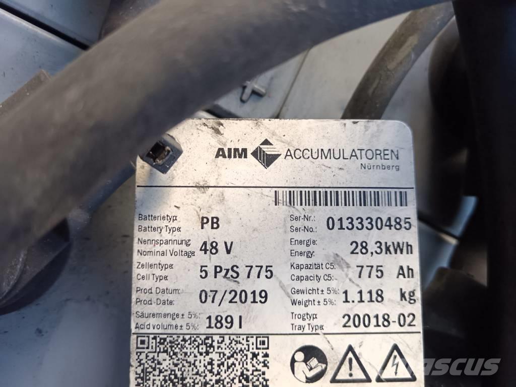 Linde E16H-02-386 Elektrikli forkliftler