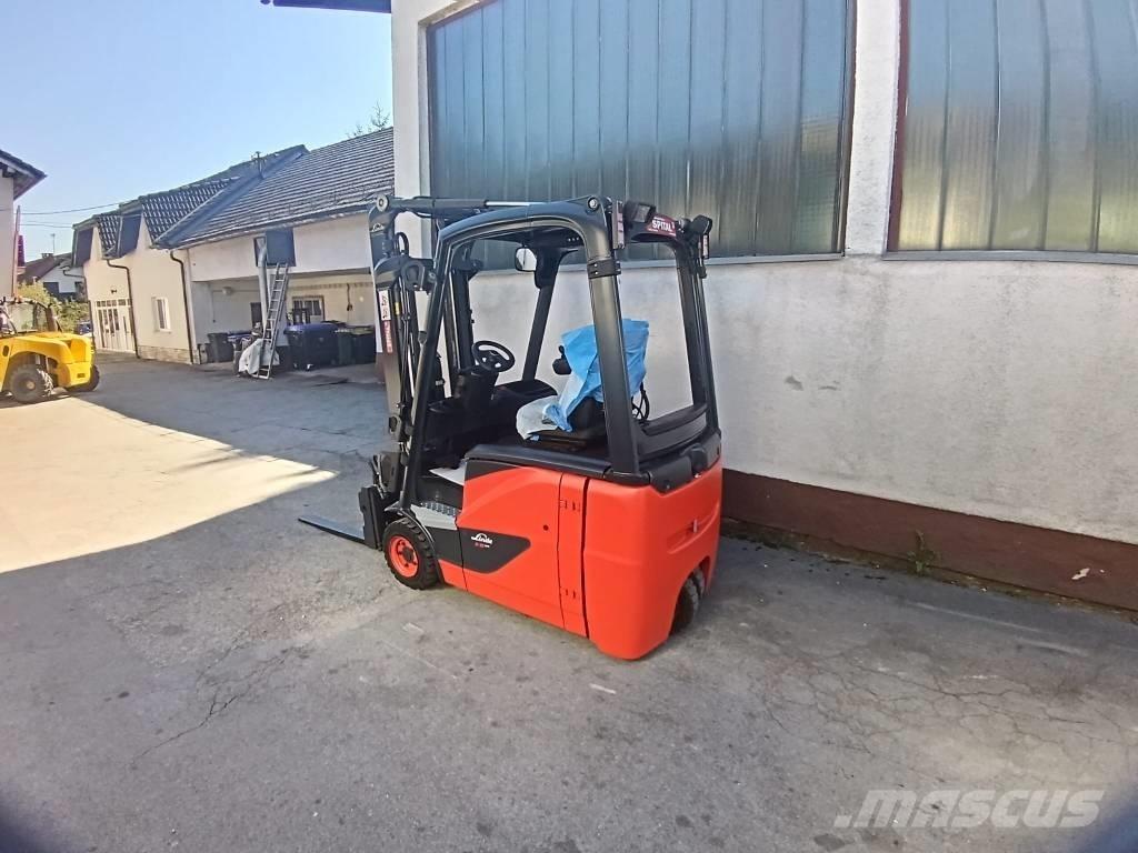 Linde E16H-02-386 Elektrikli forkliftler