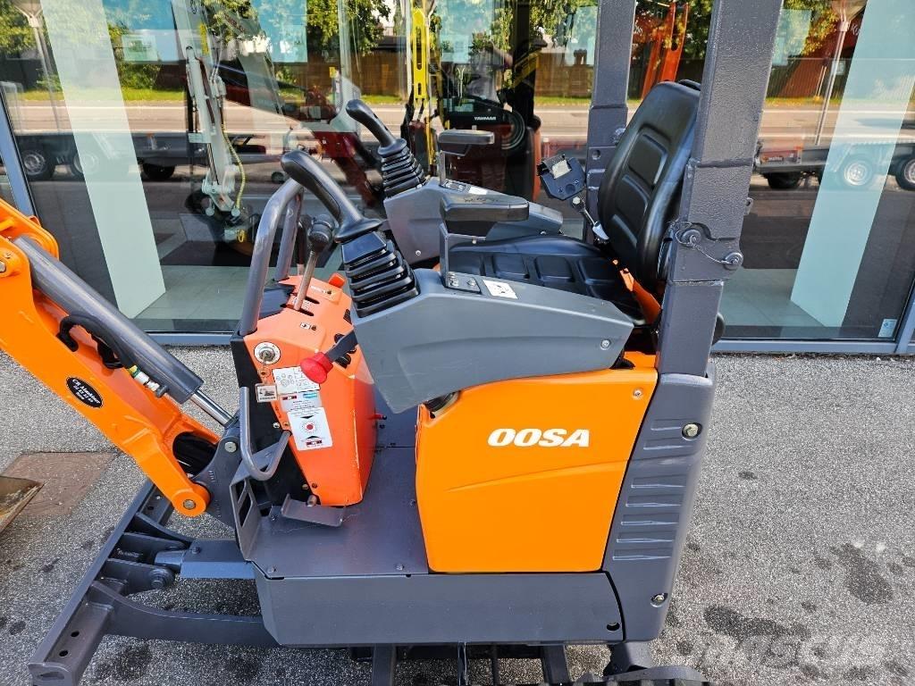 Doosan DX 10 Z Mini ekskavatörler, 7 tona dek