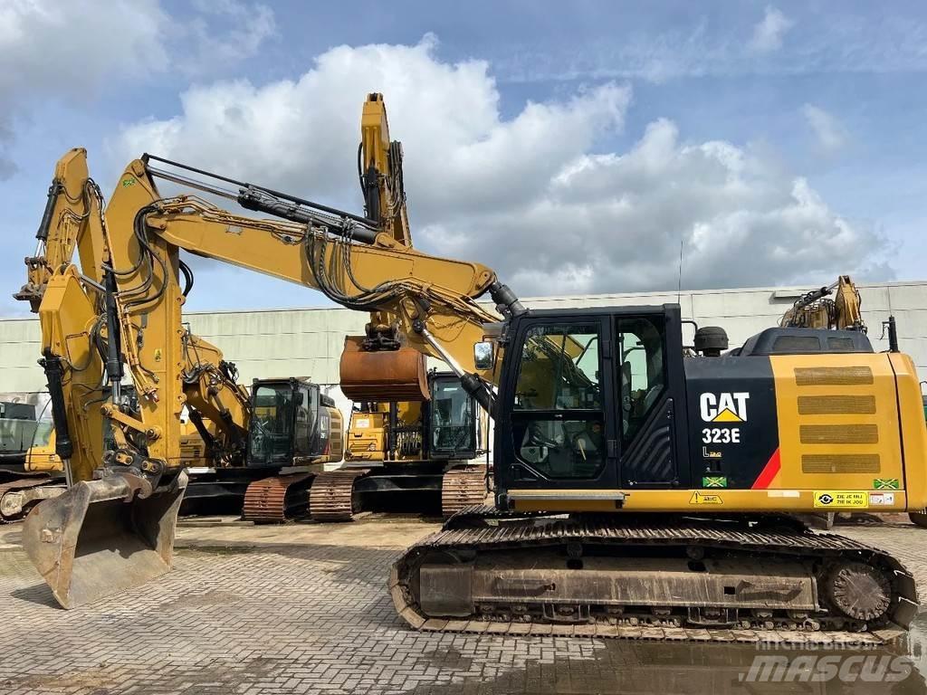 CAT 323E Paletli ekskavatörler
