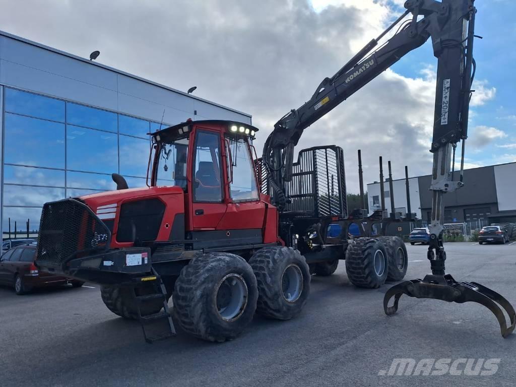 Komatsu 875 Tomruk yükleyici traktörler