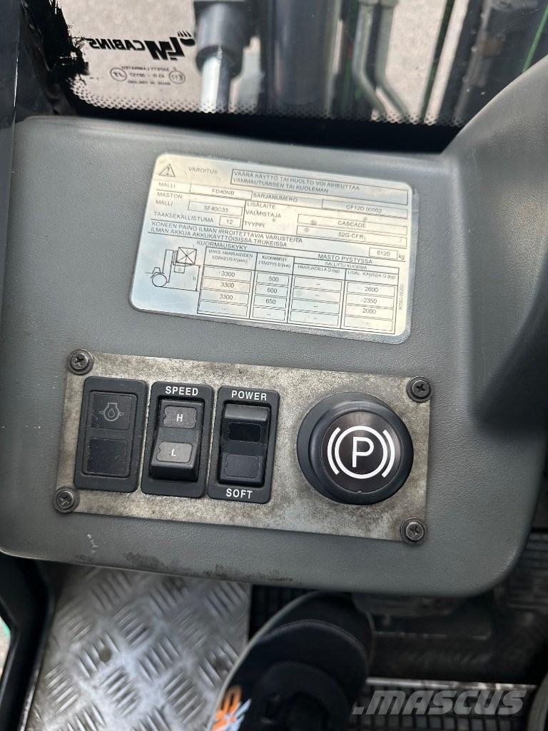Mitsubishi FD40N Dizel forkliftler