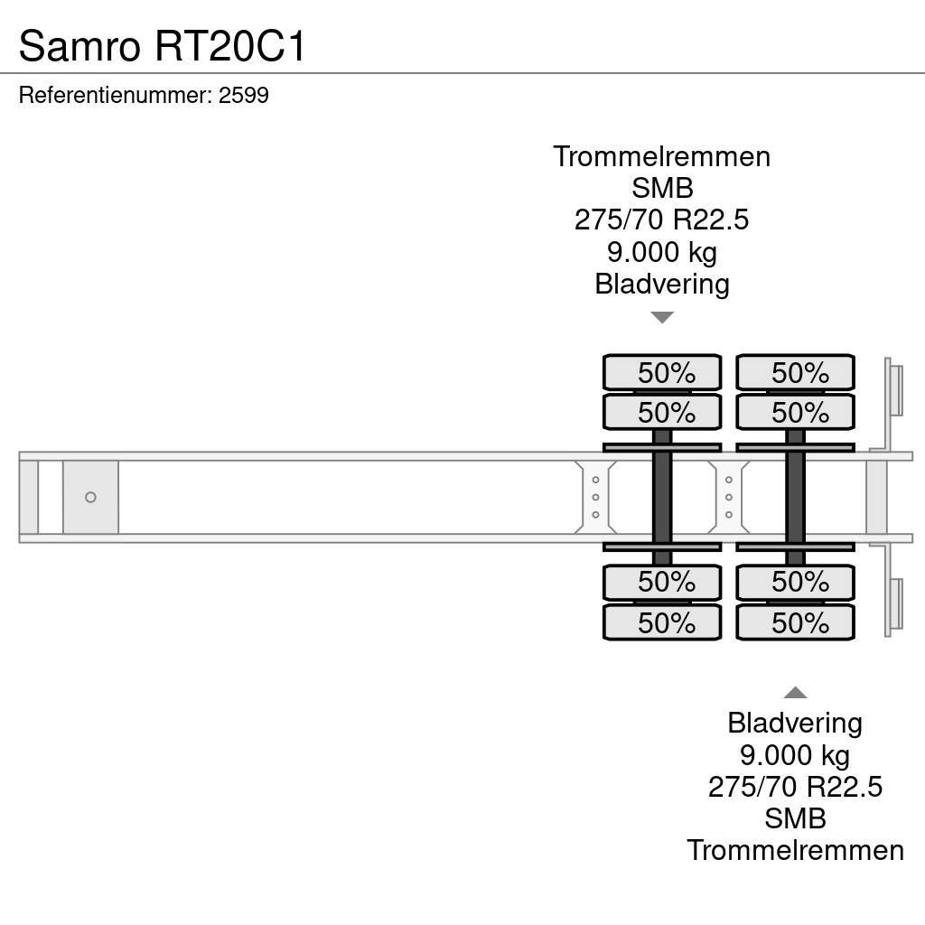 Samro RT20C1 Flatbed çekiciler