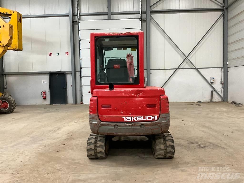 Takeuchi TB 235 Mini ekskavatörler, 7 tona dek