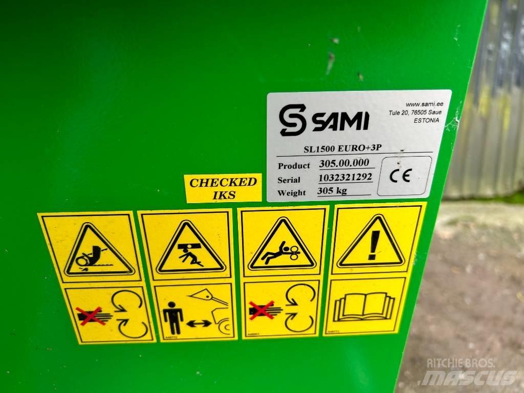Sami SL1500 EURO + 3P Kum ve tuz serpiciler