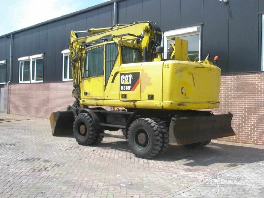 CAT M318F Lastik tekerli ekskavatörler