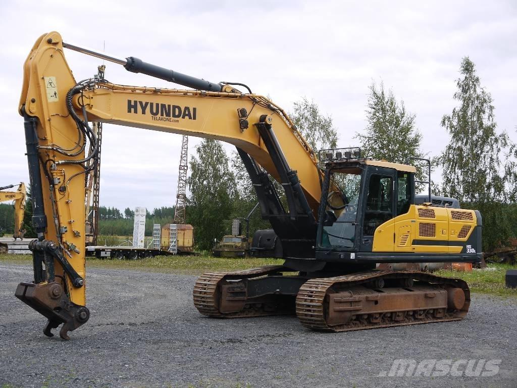 Hyundai HX 330 L Paletli ekskavatörler