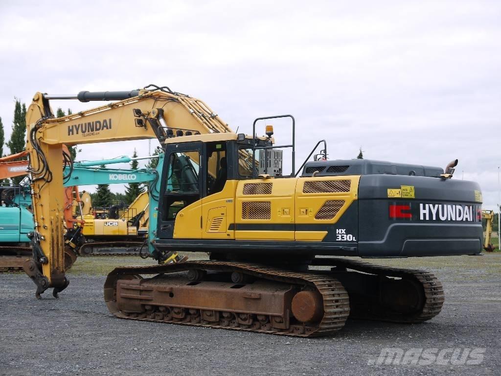 Hyundai HX 330 L Paletli ekskavatörler