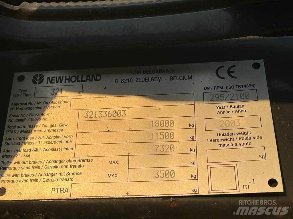 New Holland CX 880 Biçerdöverler