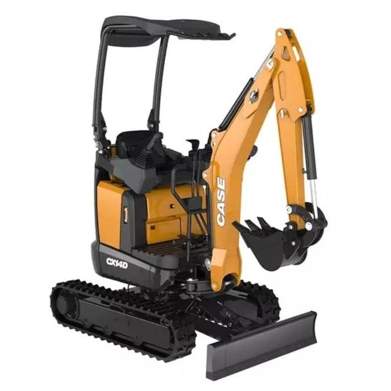 CASE CX 14 D Mini ekskavatörler, 7 tona dek