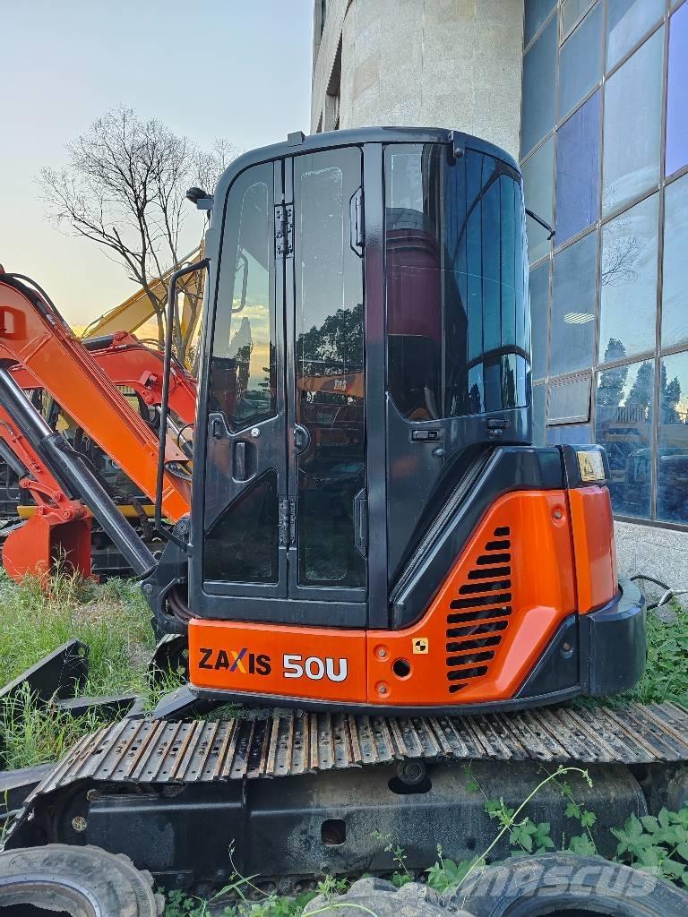 Hitachi ZX 50 U Mini ekskavatörler, 7 tona dek