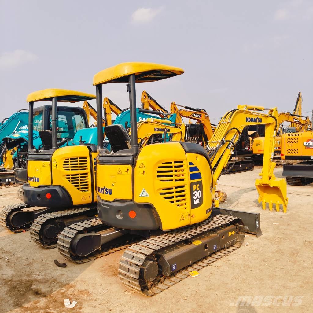 Komatsu PC30MR Mini ekskavatörler, 7 tona dek
