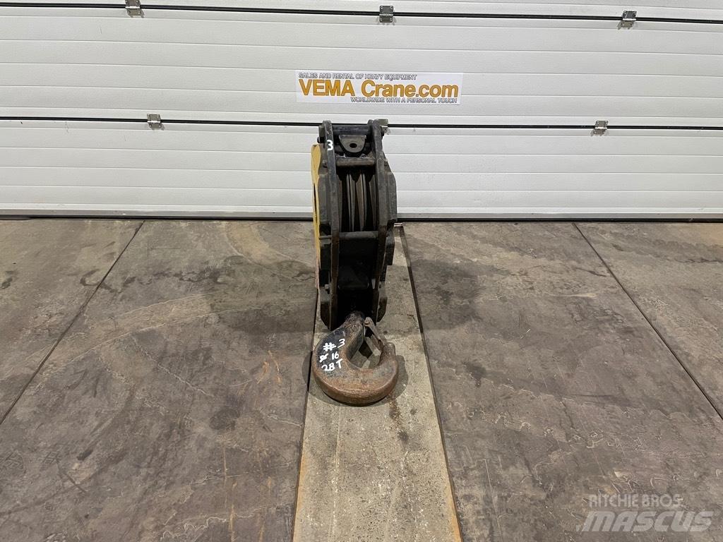 Krupp hookblock 28T Vinç parçalari