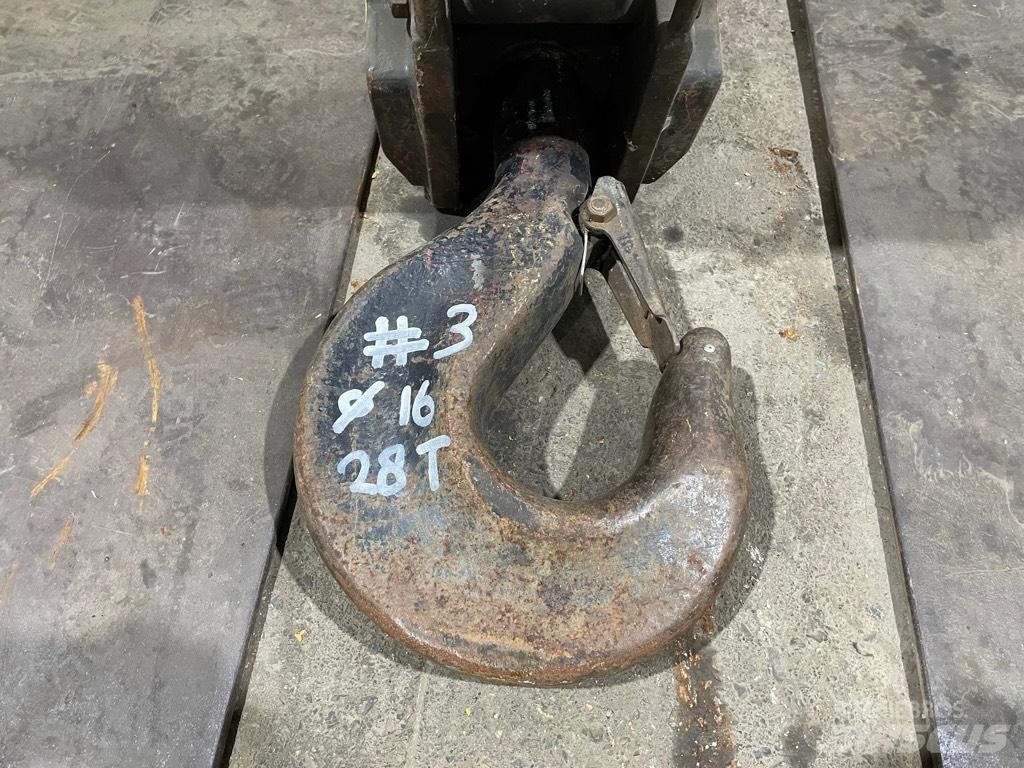 Krupp hookblock 28T Vinç parçalari
