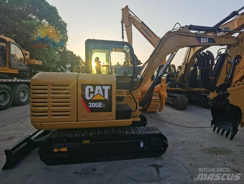 CAT 306 E2 Mini ekskavatörler, 7 tona dek