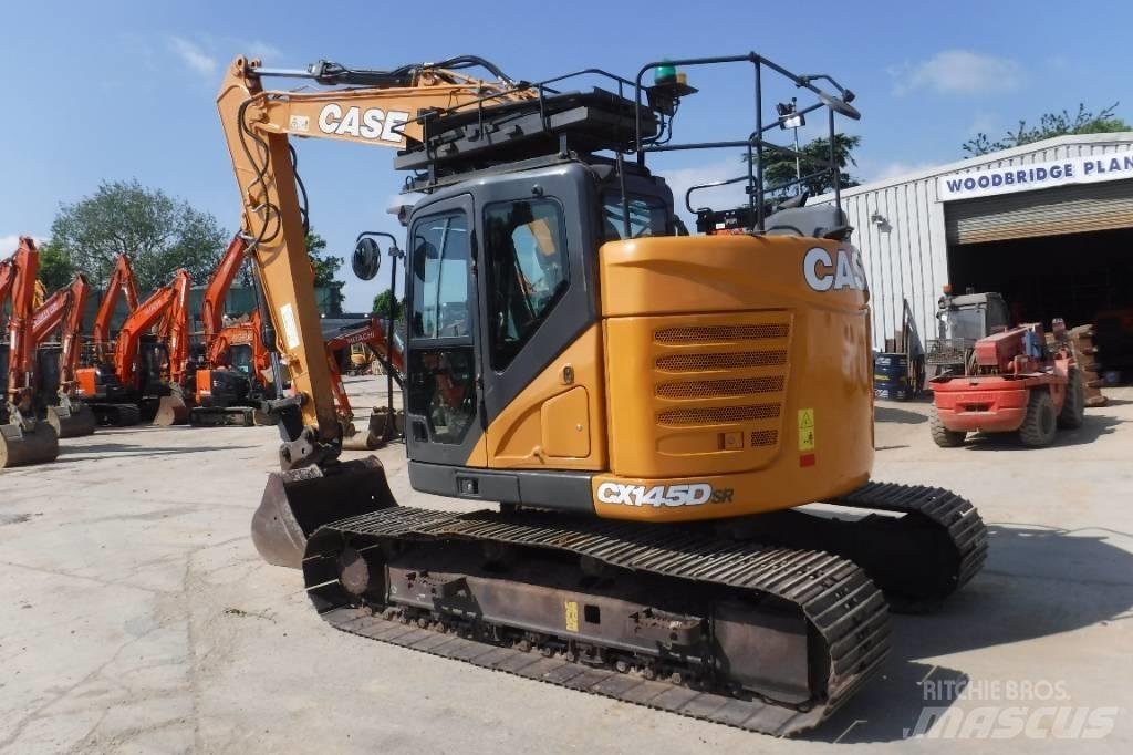 CASE CX 145 D SR Paletli ekskavatörler