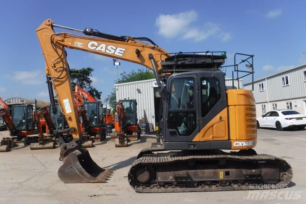 CASE CX 145 D SR Paletli ekskavatörler