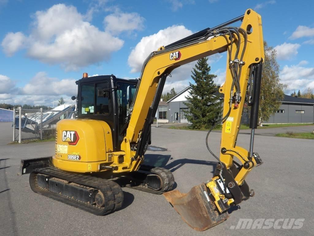 CAT 305 E CR Mini ekskavatörler, 7 tona dek