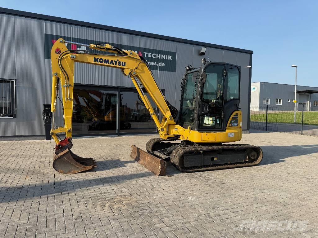 Komatsu PC 45 MR-5 Mini ekskavatörler, 7 tona dek