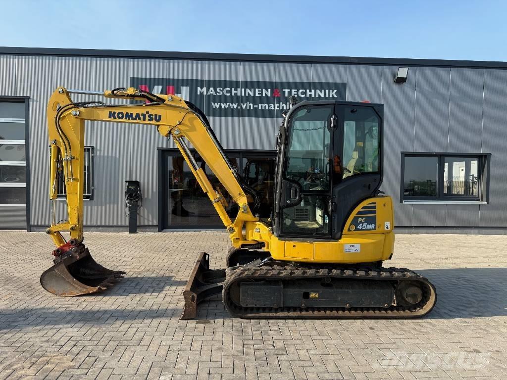 Komatsu PC 45 MR-5 Mini ekskavatörler, 7 tona dek