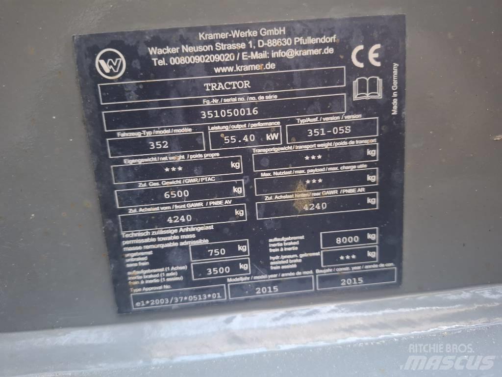 Kramer 8085 Tekerlekli yükleyiciler
