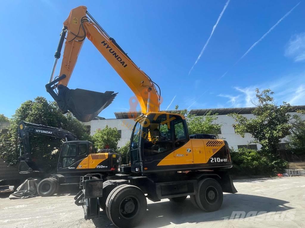 Hyundai R210W Lastik tekerli ekskavatörler