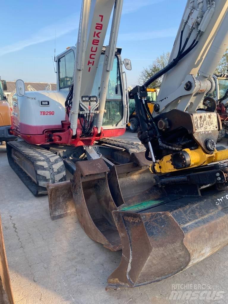 Takeuchi TB 290 Mini ekskavatörler, 7 tona dek