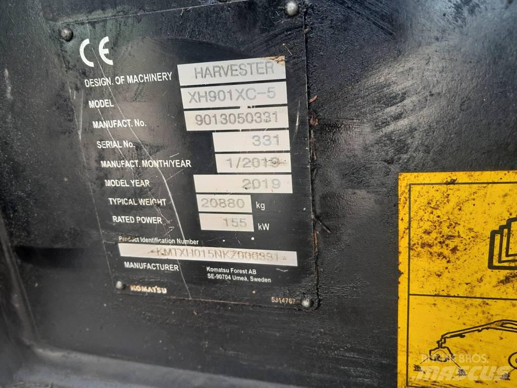Komatsu 901 XC Biçerdöverler