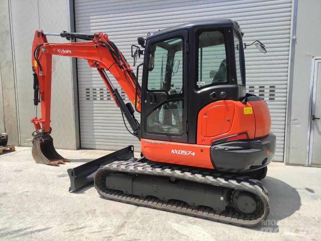 Kubota KX 057-4 Mini ekskavatörler, 7 tona dek