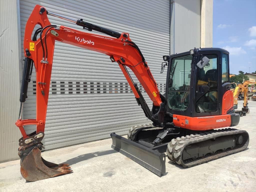 Kubota KX 057-4 Mini ekskavatörler, 7 tona dek
