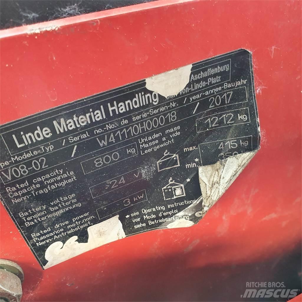 Linde V08-02 Orta seviye siparis toplayici