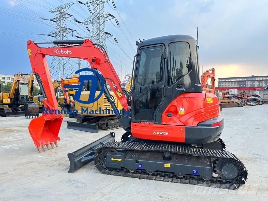 Kubota KX163 Mini ekskavatörler, 7 tona dek
