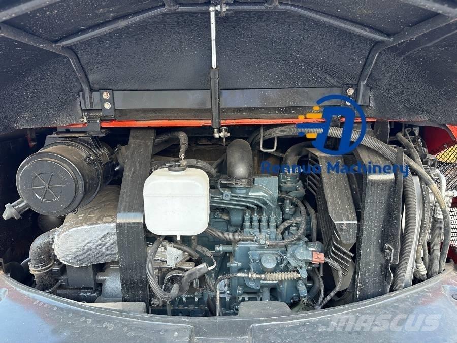 Kubota KX163 Mini ekskavatörler, 7 tona dek