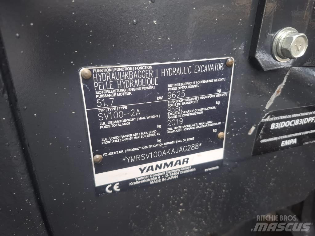 Yanmar SV 100-2A Midi ekskavatörler 7 - 12 t