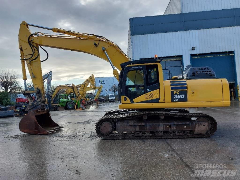 Komatsu PC360LC-11 Paletli ekskavatörler