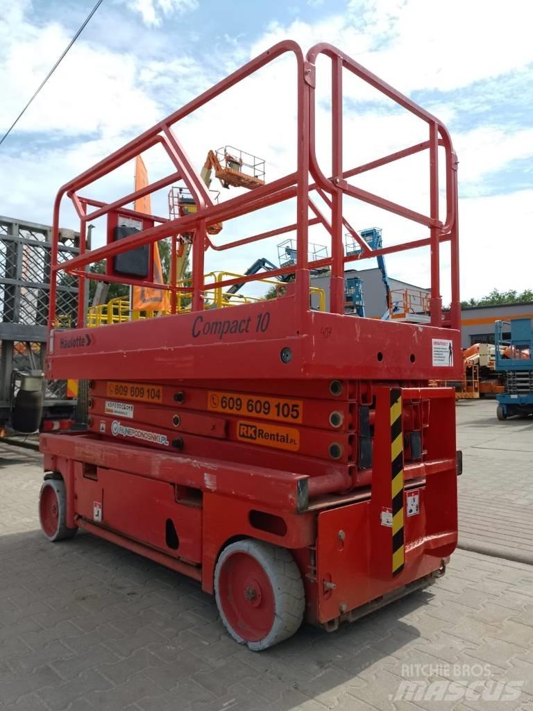 Haulotte Compact 10 Makasli platformlar