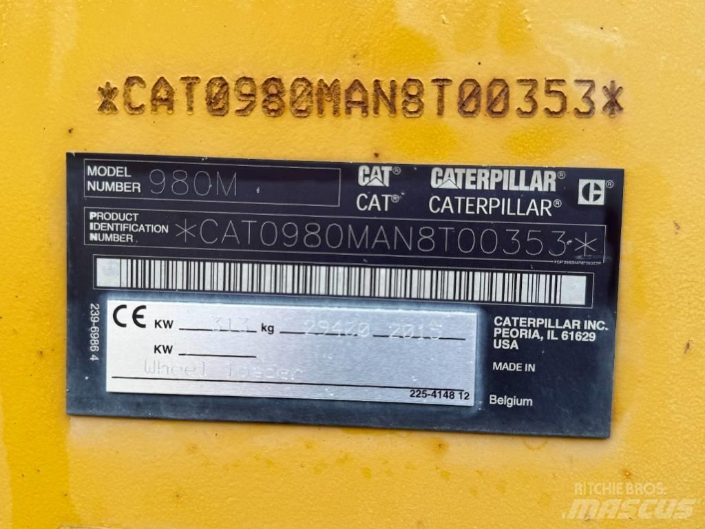 CAT 980 M Tekerlekli yükleyiciler