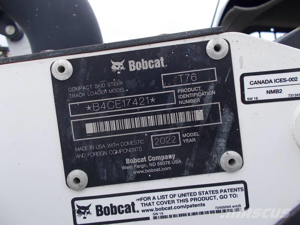 Bobcat T76 Skid steer loderler