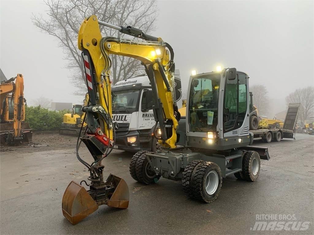 Wacker Neuson EW65 Lastik tekerli ekskavatörler