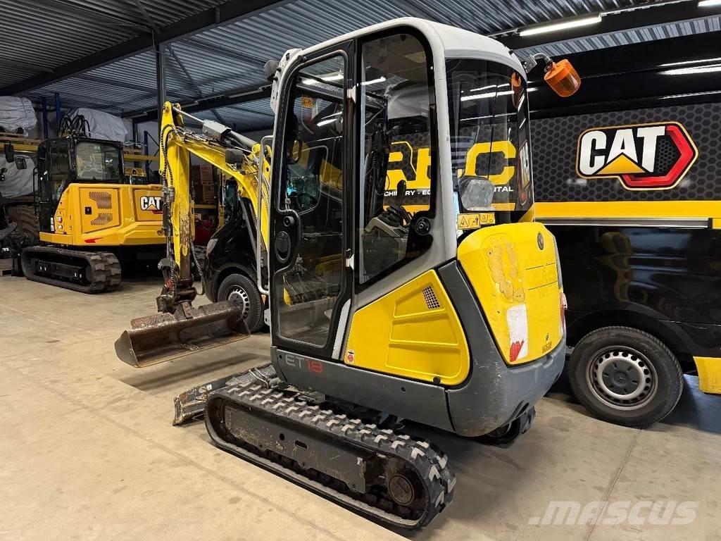 Wacker Neuson ET18 Mini ekskavatörler, 7 tona dek