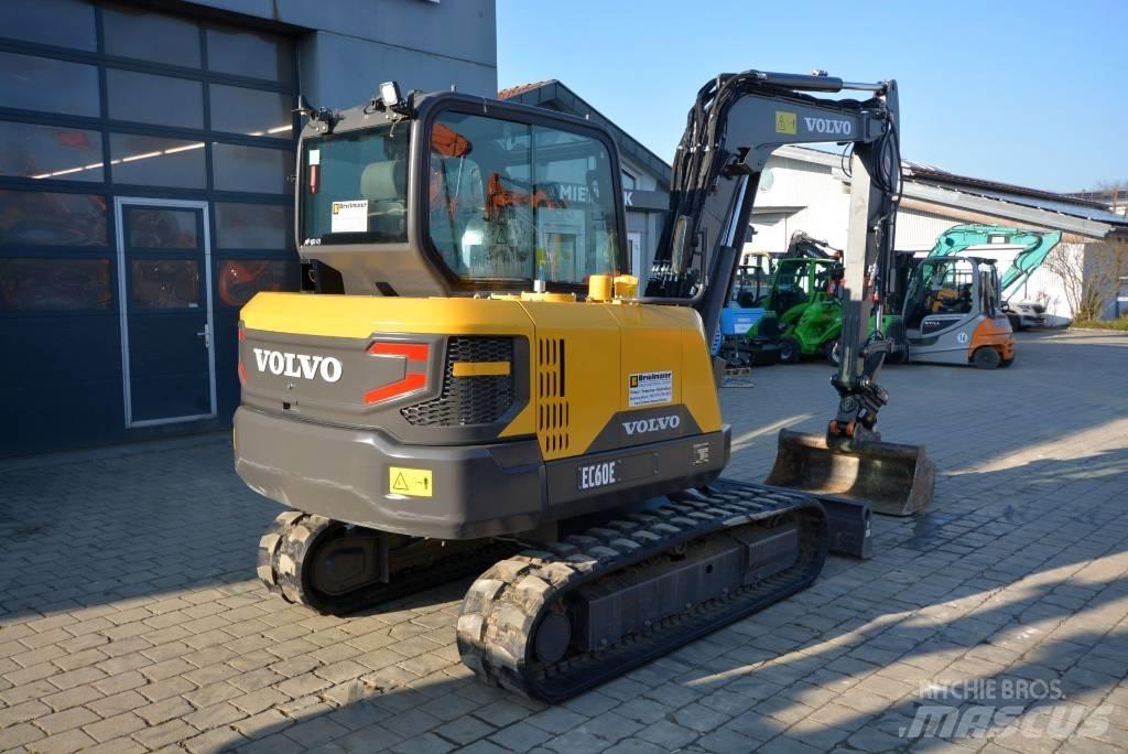 Volvo EC 60 E Mini ekskavatörler, 7 tona dek