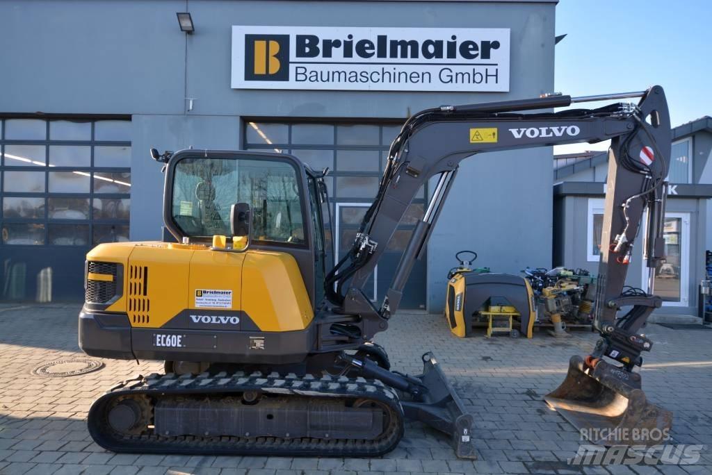 Volvo EC 60 E Mini ekskavatörler, 7 tona dek