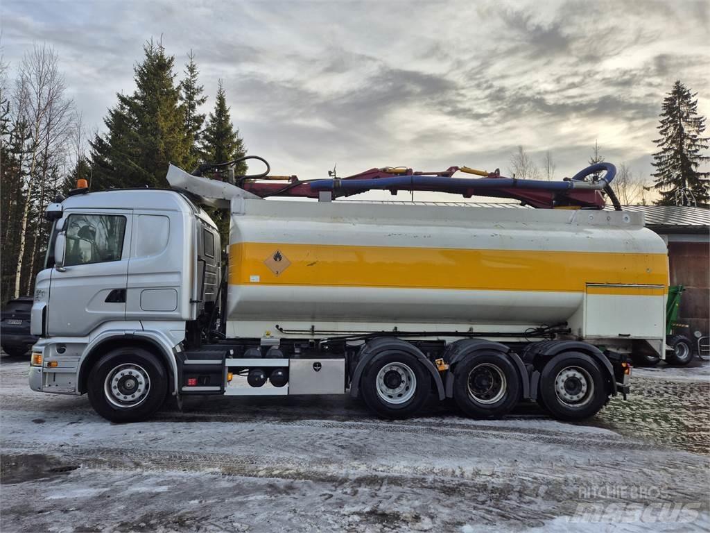 Scania R480 Tankerli kamyonlar