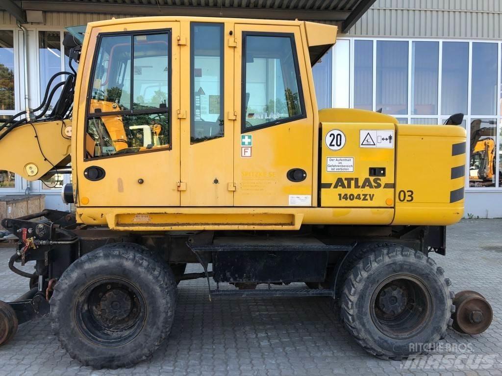 Atlas AB1404K Lastik tekerli ekskavatörler