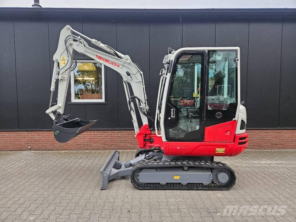 Takeuchi TB 230 Mini ekskavatörler, 7 tona dek