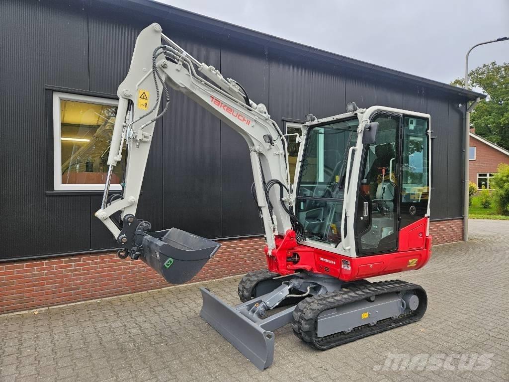 Takeuchi TB 230 Mini ekskavatörler, 7 tona dek
