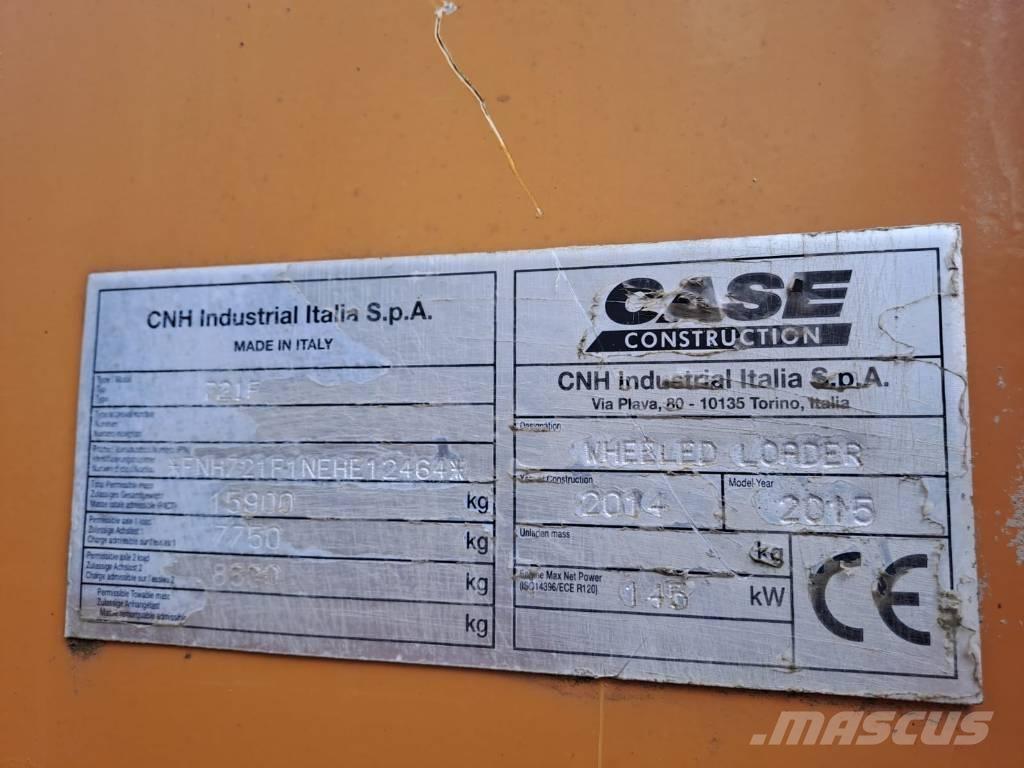 CASE 721 F Tekerlekli yükleyiciler