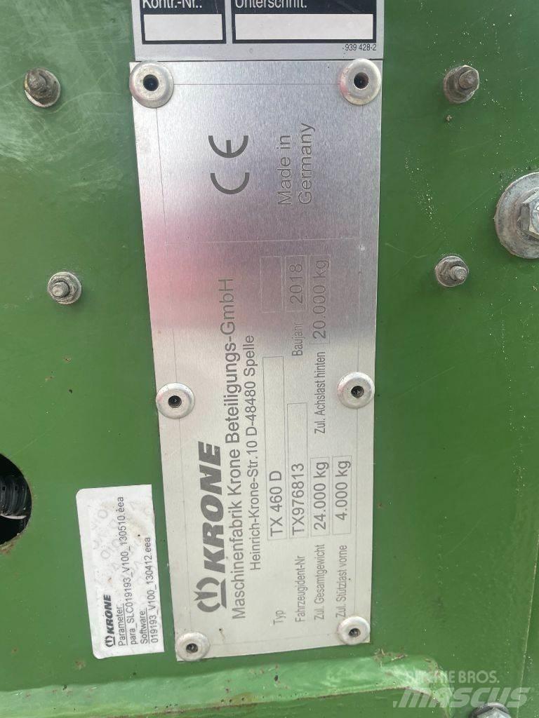 Krone TX 460 D Diger römorklar
